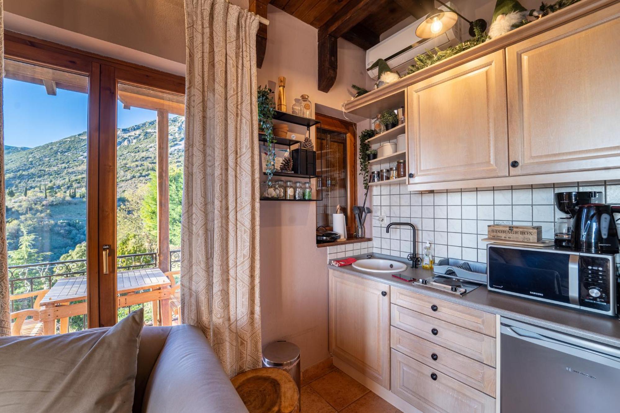 Rock Dandy Deluxe Chalet In Arachova - Delphi, Sauna, Prv Parking, Amazing View Екстер'єр фото